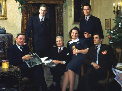 Familie en huis in Dresden, Duitsland van Dr. Fritz Gustav Wentzel en zijn vrouw Verna in... door Fritz Wentzel