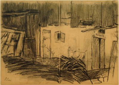Schuur door Fritz von Uhde