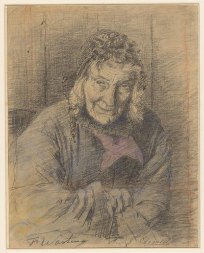 Portret van Rosalie door Froukje Wartena
