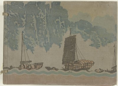 China in 30 rolschilderingen door Fukuda Bisen