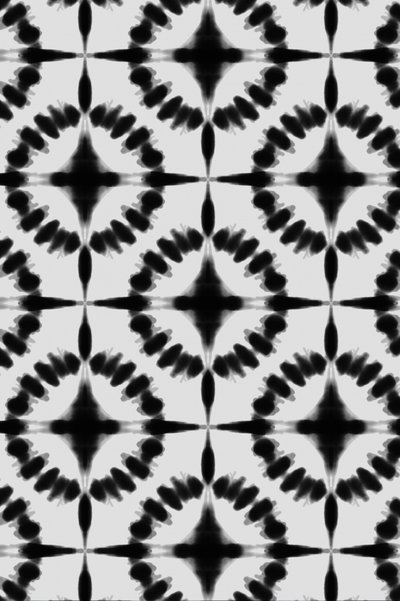 Abstract Shibori-patroon door Fun Qui