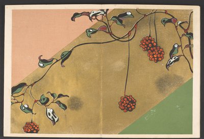 Shasei sôka môyô, Patronen van planten en bloemen uit het leven door Furuya Korin