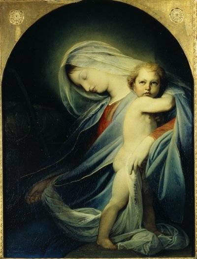 Rust tijdens de vlucht naar Egypte, 1838 door Fyodor Antonovich Bruni