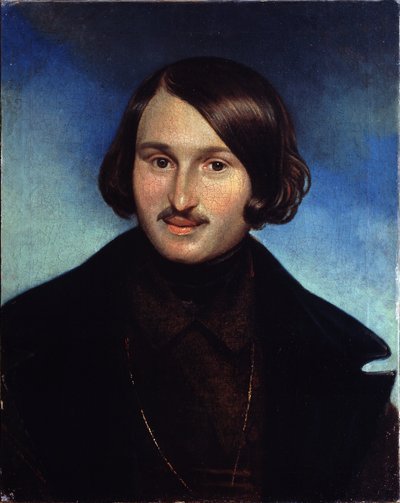 Portret van de auteur Nikolai Gogol door Fyodor Antonovich Moller