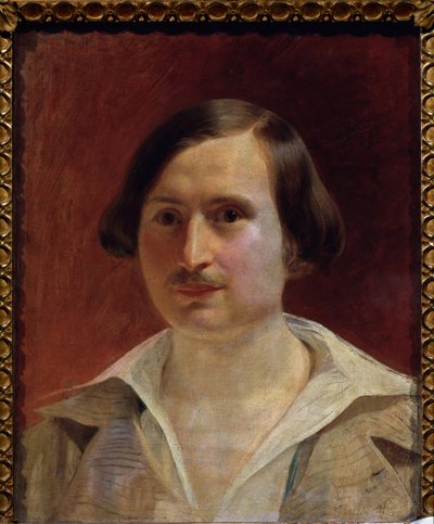 Portret van de auteur Nikolai Gogol door Fyodor Antonovich Moller