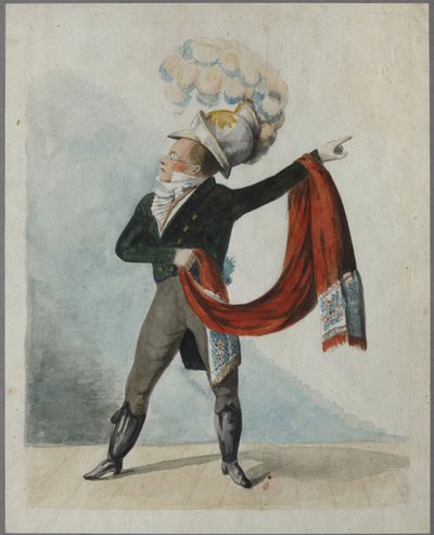 Fyodor Fyodorovich Kokoshkin (1773-1838) door Sotnikov, Fyodor Grigoryevich (actief begin 19e eeuw) door Fyodor Grigoryevich Sotnikov