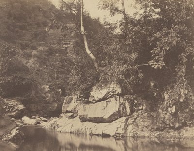 Rivierscène door G.B. Gething