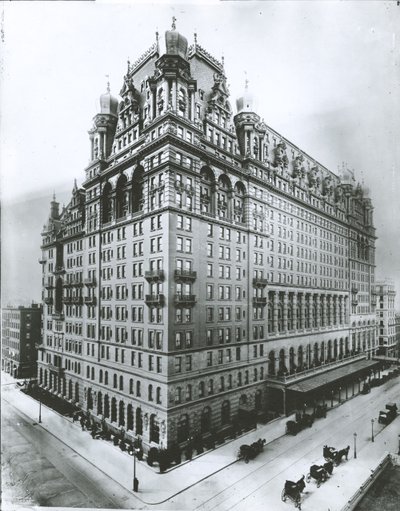 Het Waldorf Astoria Hotel, New York City door G.P. Hall und Sohn