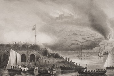 De Bestorming van San Sebastian, 31 augustus 1813, illustratie uit 