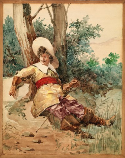 Musketier in ruste door G. Camfri