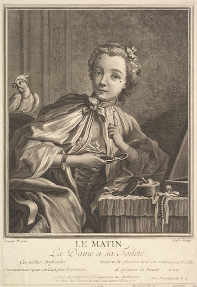 Ochtend door G E Petit