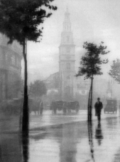 St Clement Danes Kerk, Strand, Londen door G. F. Prior