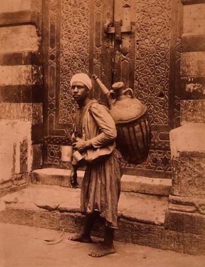 Een Egyptische Waterdrager door G. Lekegian