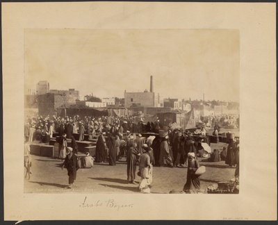 Souk el Sabtieh (Bazar Arabe) door G. Lekegian