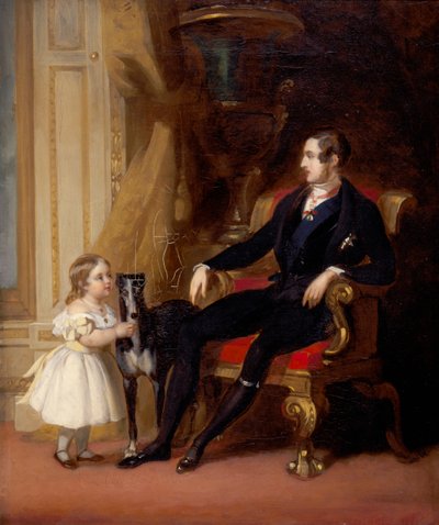 Albert Prins-Gemaal met Prinses Victoria en Eos door G Lucas