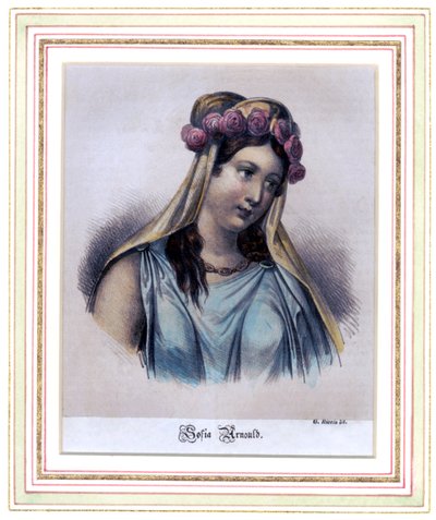 Sophie Arnould, Franse sopraan door G. Riccio