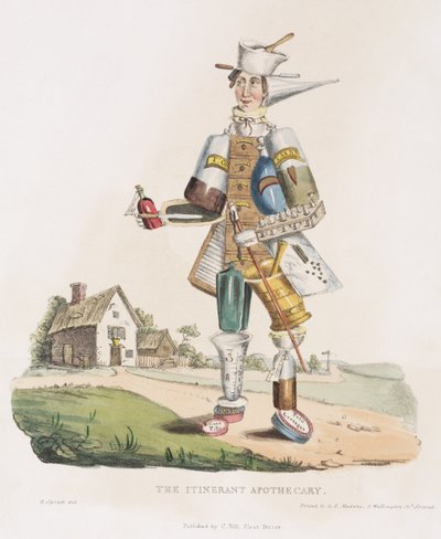 De Rondreizende Apotheker, 1830 door G. Spratt