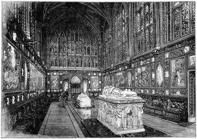 De Albert Memorial Kapel, Windsor, 1900 door G. W. Wilson and Company