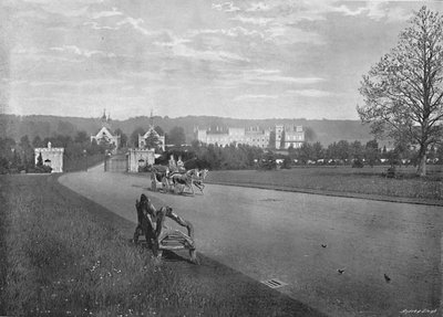 Welbeck Abbey, c1896 door G. W. Wilson and Company