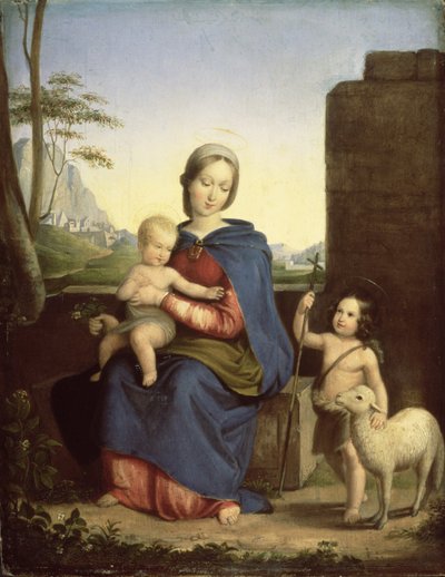 De Heilige Familie door Gabor Melegh
