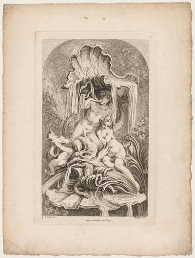 Boek der Fonteinen: Nr. 2, ca. 1736 door Gabriel Huquier
