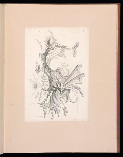 Gebonden prent (Frankrijk), 1699-1769 door Gabriel Huquier