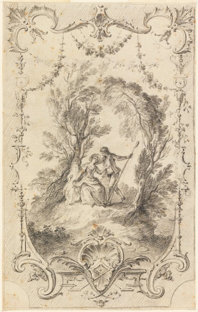 De gretige herder door Gabriel Huquier