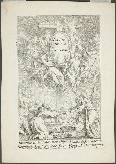Het leven van onze Heer Jezus Christus door Gabriel Huquier
