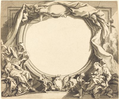 Geloof en Liefdadigheid door Gabriel Huquier after François Boucher