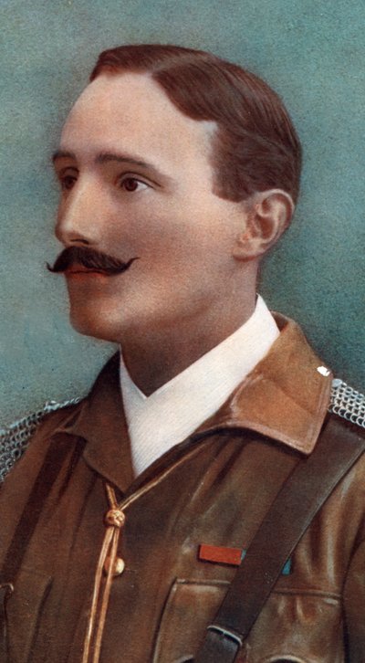 Raymond Harvey de Montmorency, VC, Commandant van Montmorencys Scouts, c1900 1902 door Gabriel Lekegian