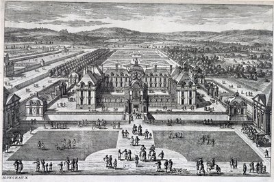Parc Monceau: algemeen uitzicht door Perelle, eind 17e eeuw door Gabriel Perelle