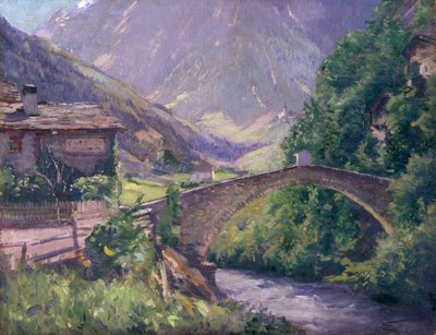 Brug van de Visp door Gabriel Thompson