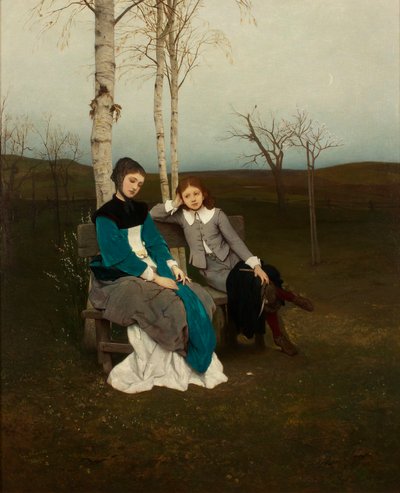 Adagio door Gabriel von Max
