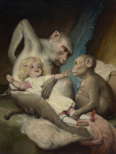 Antropologische les door Gabriel von Max