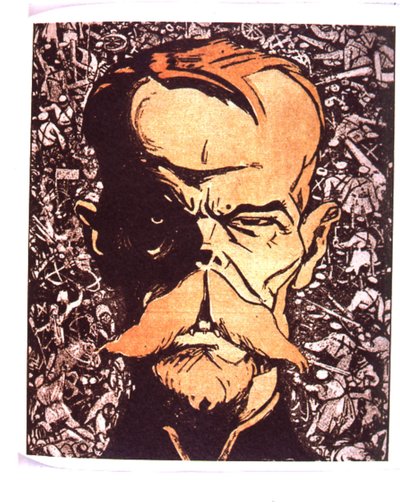 Nicholas II (1868 - 1919) Tsaar van Rusland uit 