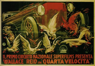 Wallace Reid in Film Double Speed, 1920 door Gabriele Galantara