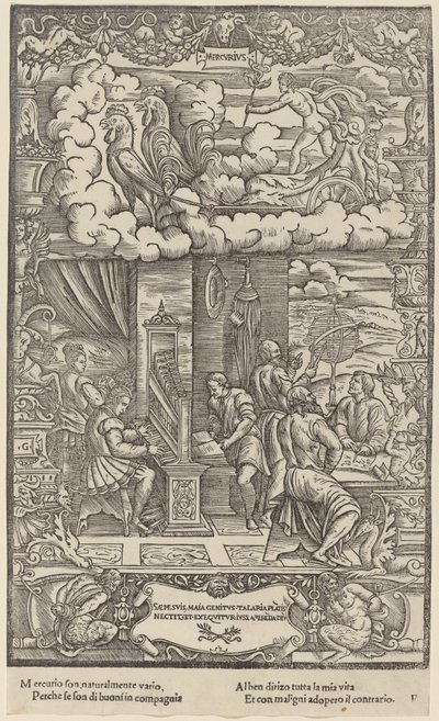 Mercurius door Gabriele Giolito de