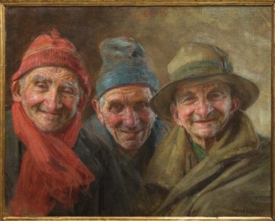 Drie vrienden door Gaetano Bellei