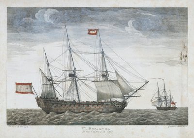 Spaanse vechtboot door Gaetano Canali
