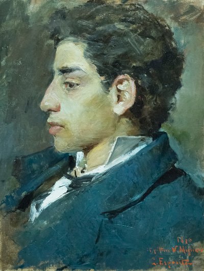 Portret van Vincenzo Migliaro door Gaetano Esposito