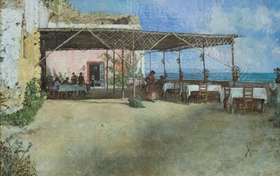 Taverne in Posillipo door Gaetano Esposito