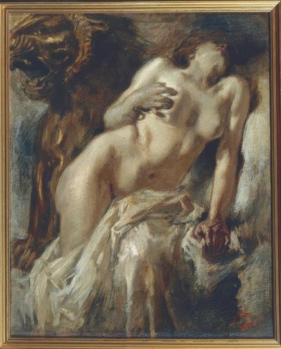 Cleopatra, 1888 door Gaetano Previati