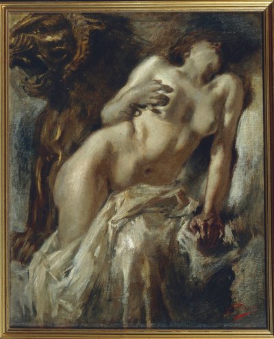 Cleopatra, door Gaetano Previati door Gaetano Previati