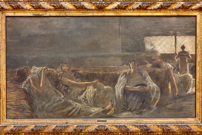 Hasjiesj: de opiumrokers door Gaetano Previati