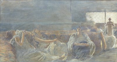 Hasjiesj: de opiumrokers door Gaetano Previati