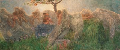 Moederschap, 1890-1891 door Gaetano Previati