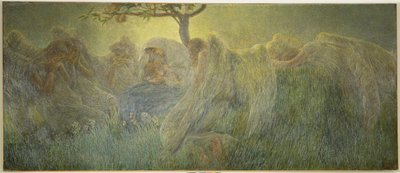 Moederschap, 1891 door Gaetano Previati