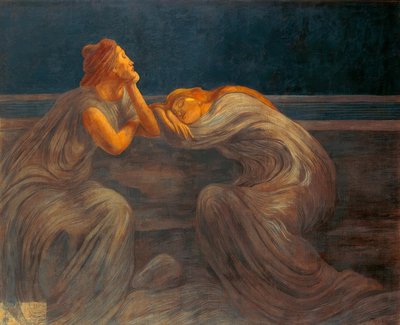 Nocturne, 1908 door Gaetano Previati