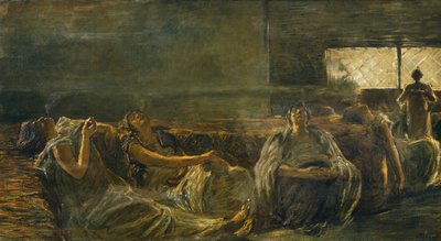 Opiumrokers door Gaetano Previati