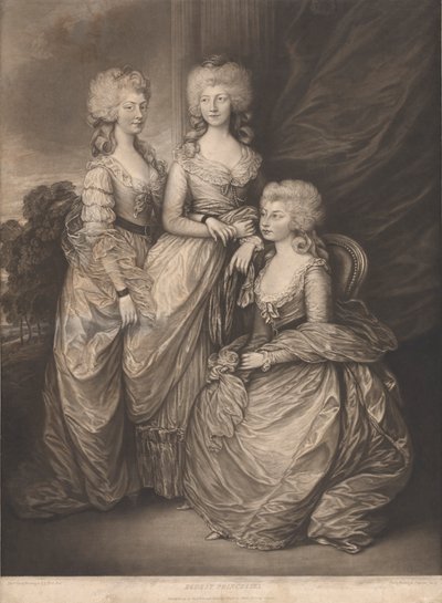 Oudste prinsessen door Gainsborough Dupont